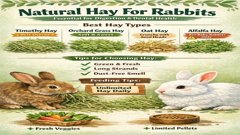 Using Natural Hay For Rabbits To Reduce Vet Visits And Boost Daily Wellbeing